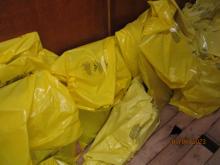 Bagged up waste